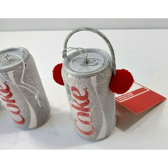 Kurt Adler 3 Diet Coke Christmas Ornaments - Picture 4 of 5